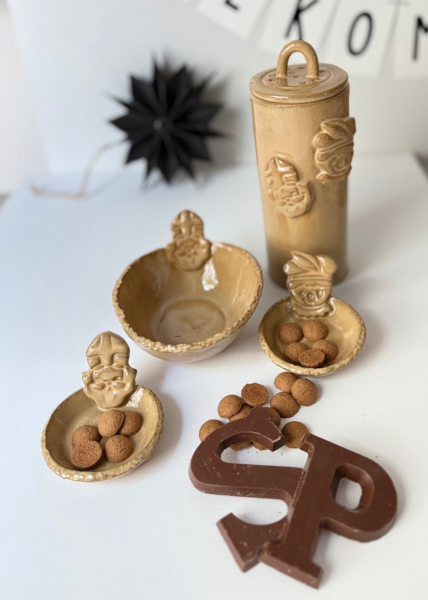 Sinterklaas pepernoten schaal