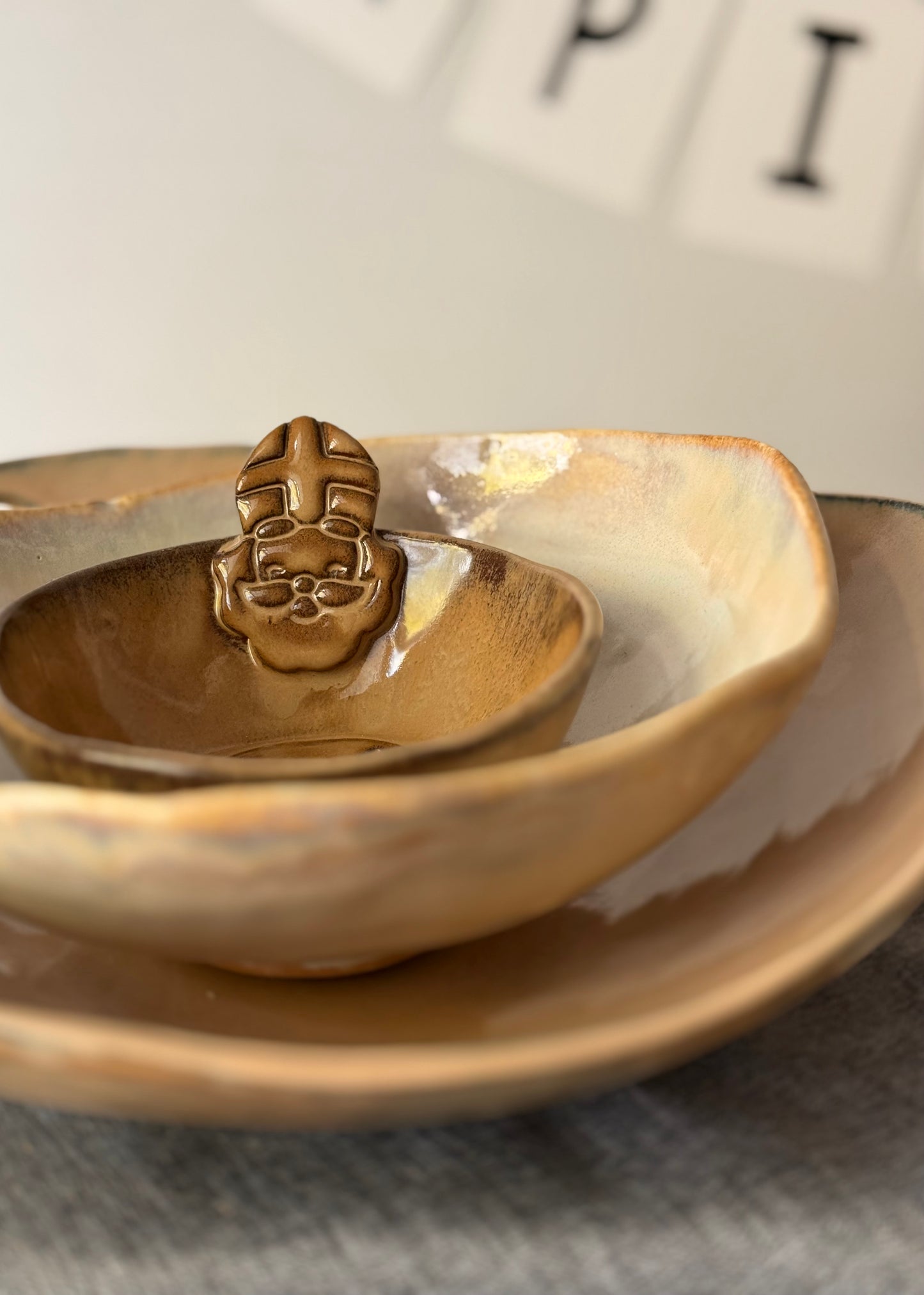 Sint pepernoten schaal